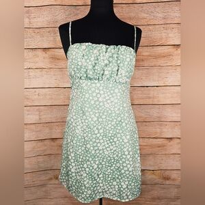 Princess Polly NWT Tallie Green Floral Mini Dress Size 8